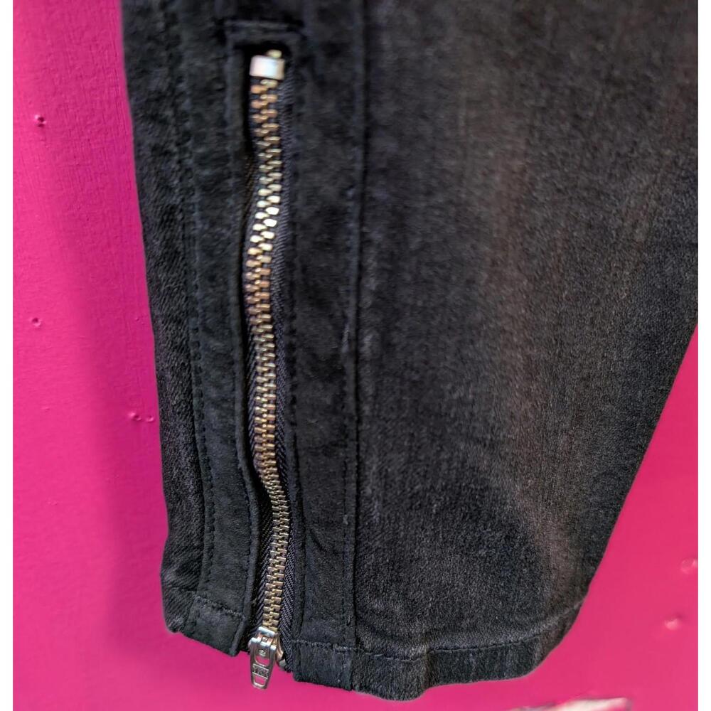 NYDJ Not Your Daughters Jeans Black Skinny Ankle Jeans Size 8 - Picture 3 of 4